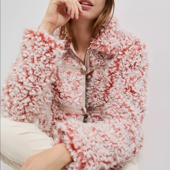 Anthropologie Sherpa Teddy Brenna Faux Fur - Picture 3 of 5